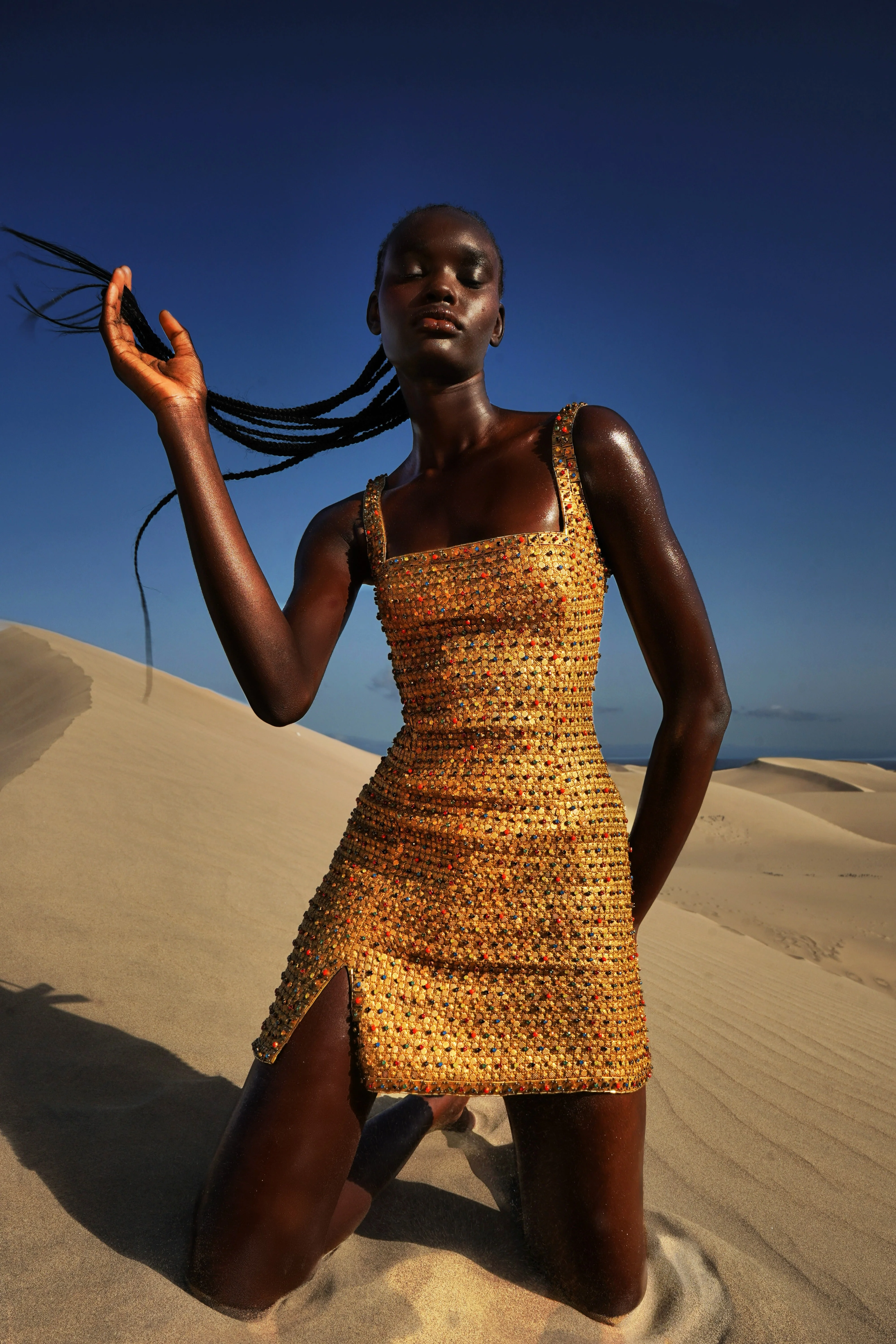 Achilles Mini Dress - Aurous - Image 8
