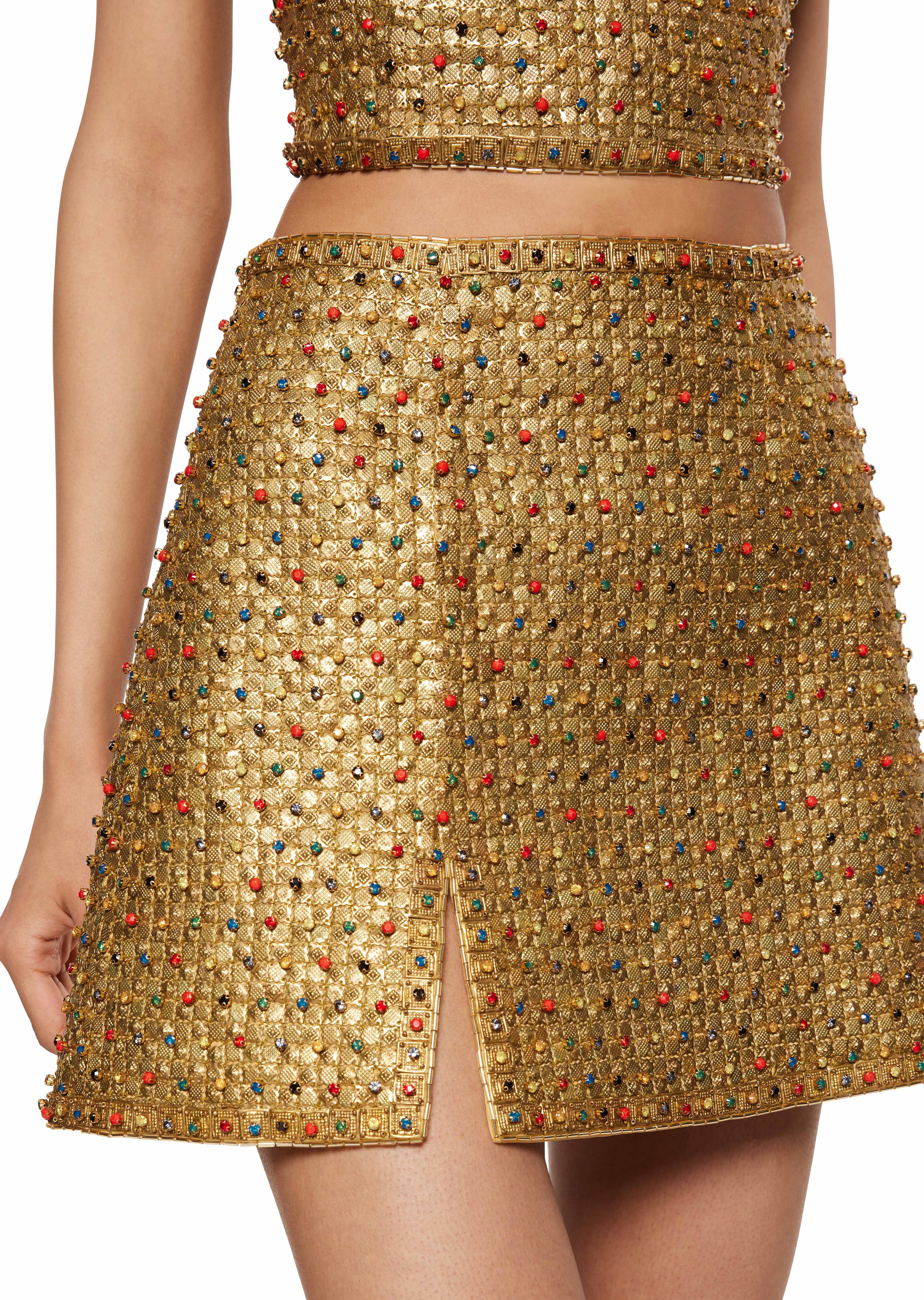 Achilles Mini Skirt - Aurous - Image 3