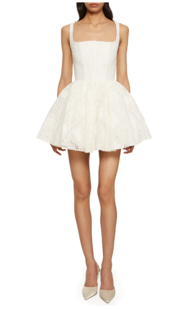 Annie Dress - White - Image 7