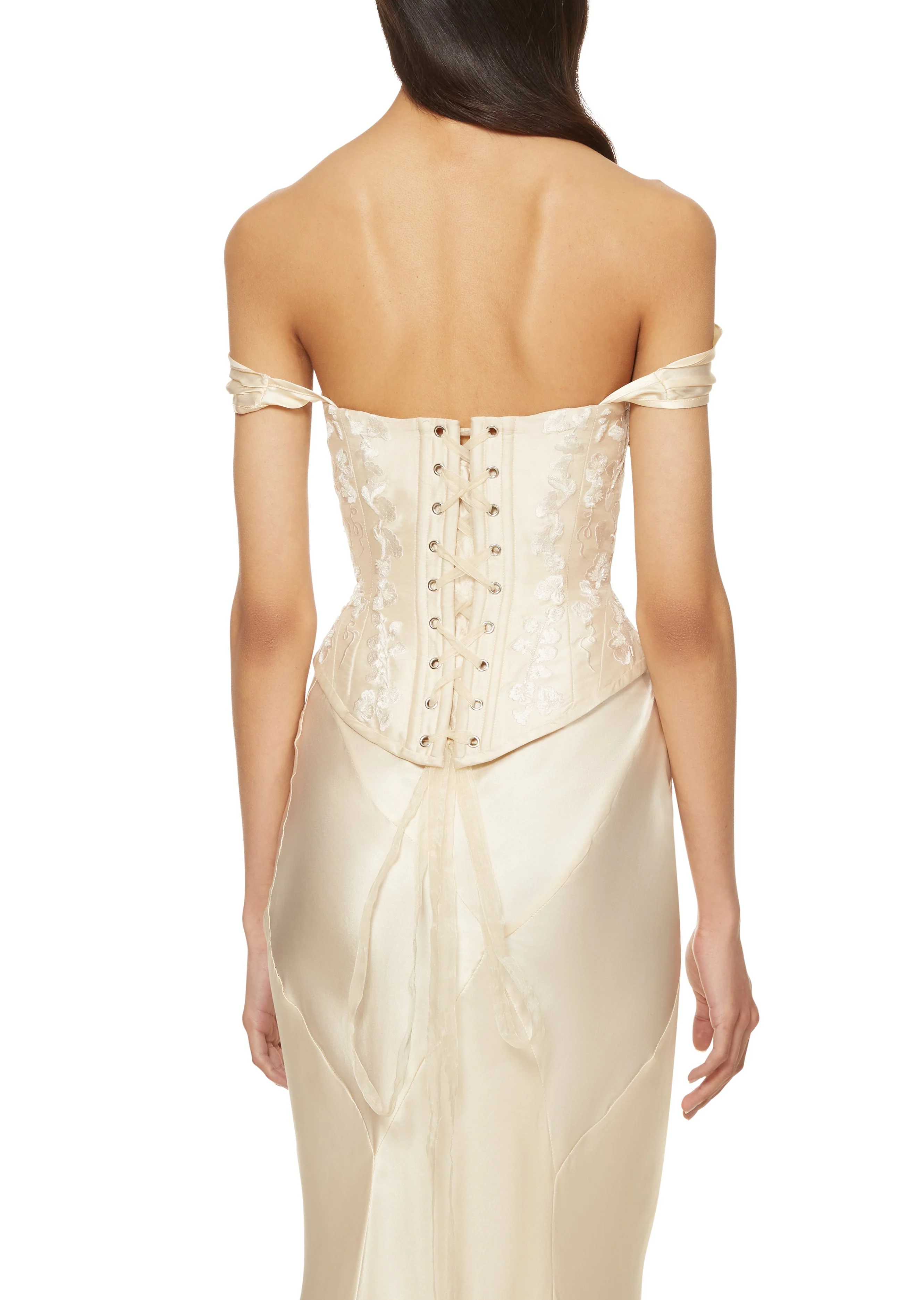 Aphrodite Corset - Pearl - Image 5
