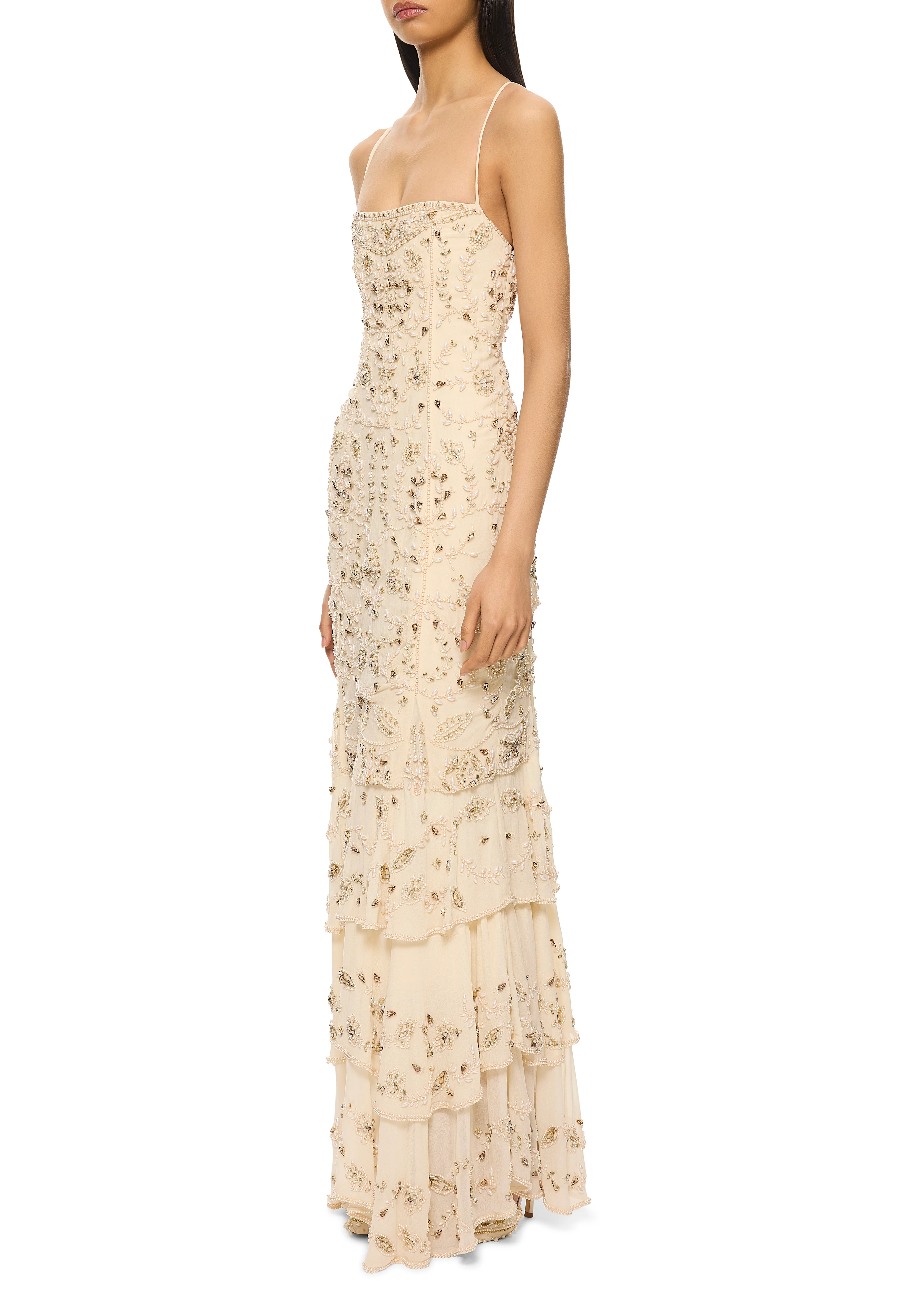 Babushka Gown - Pearl - Image 4