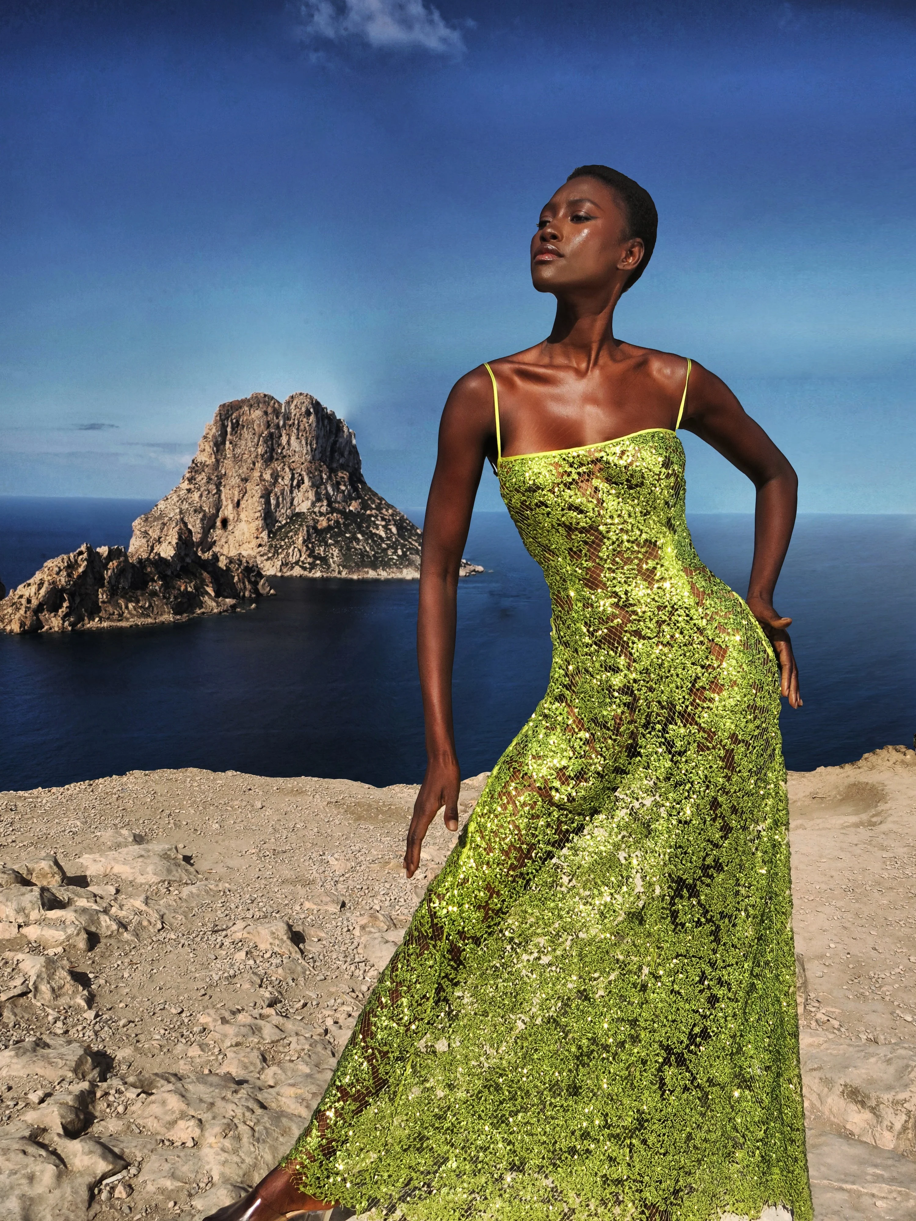 Coral Dress - Moss - Image 12