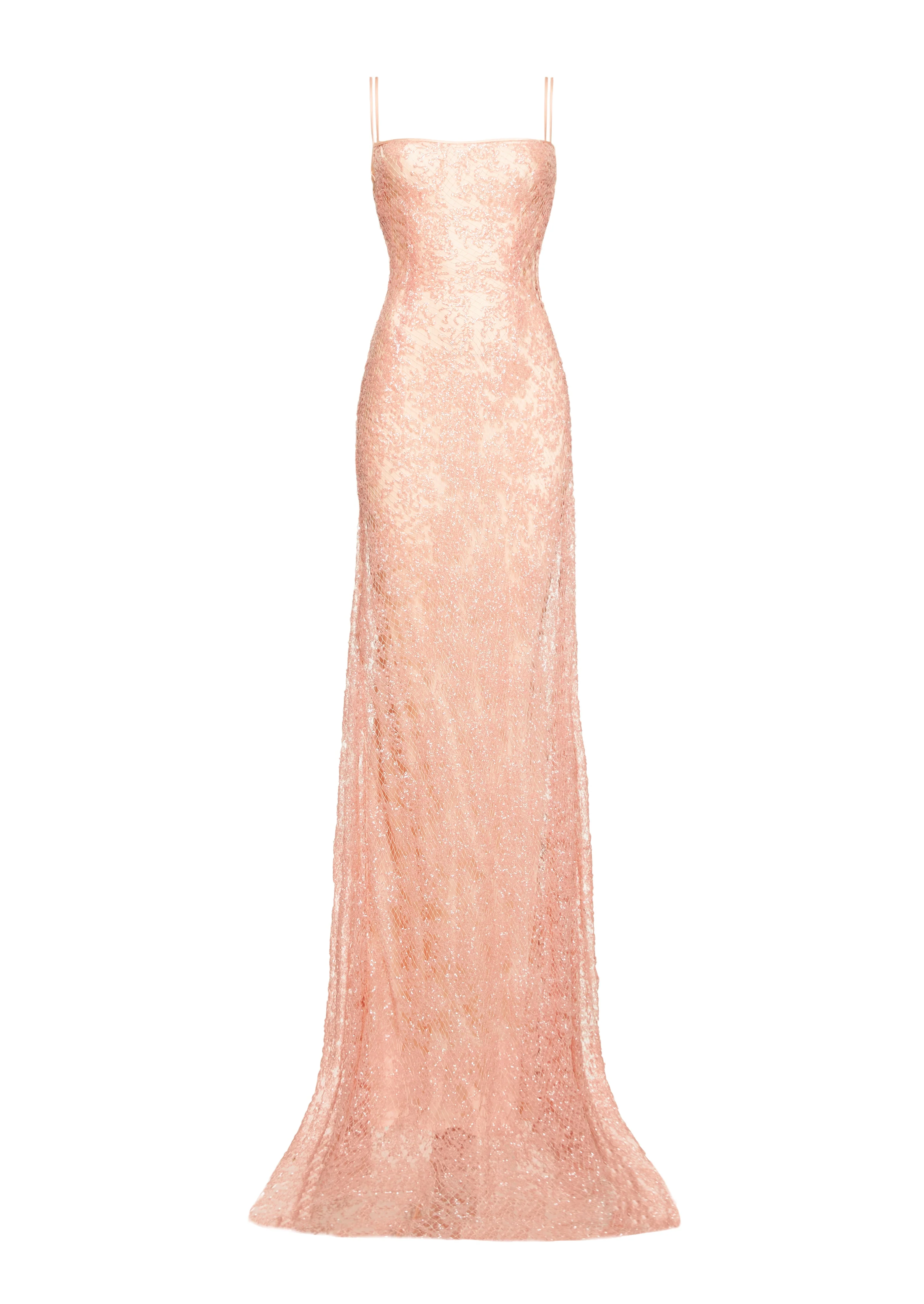 Coral Dress - Peach - Image 9