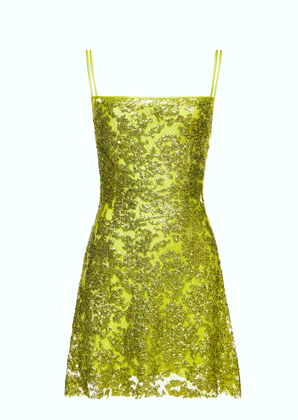 Coral Mini Dress - Moss - Image 12