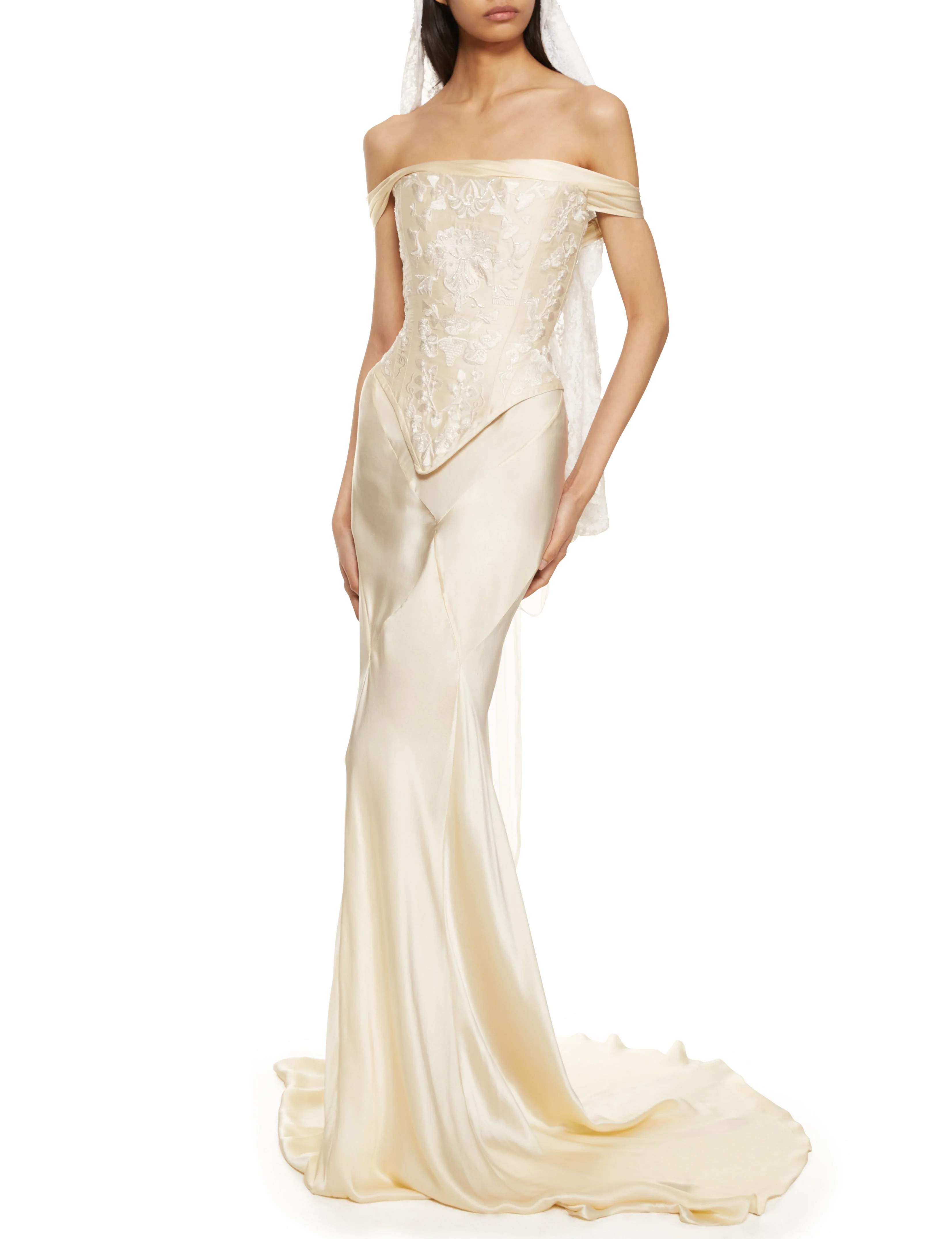 Florence Dress - Ivory - Image 3