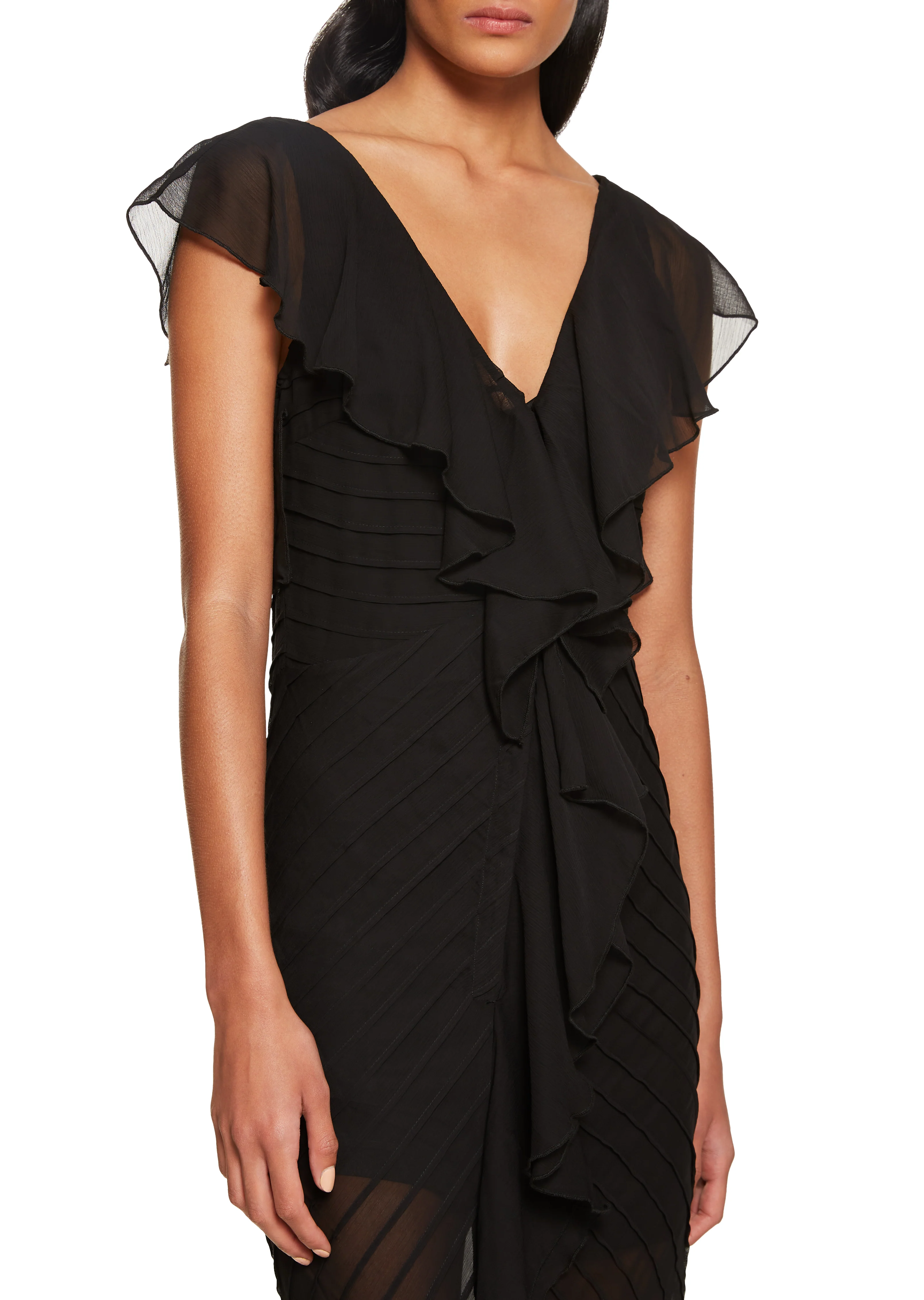 Macaroon Maxi Dress - Black - Image 3
