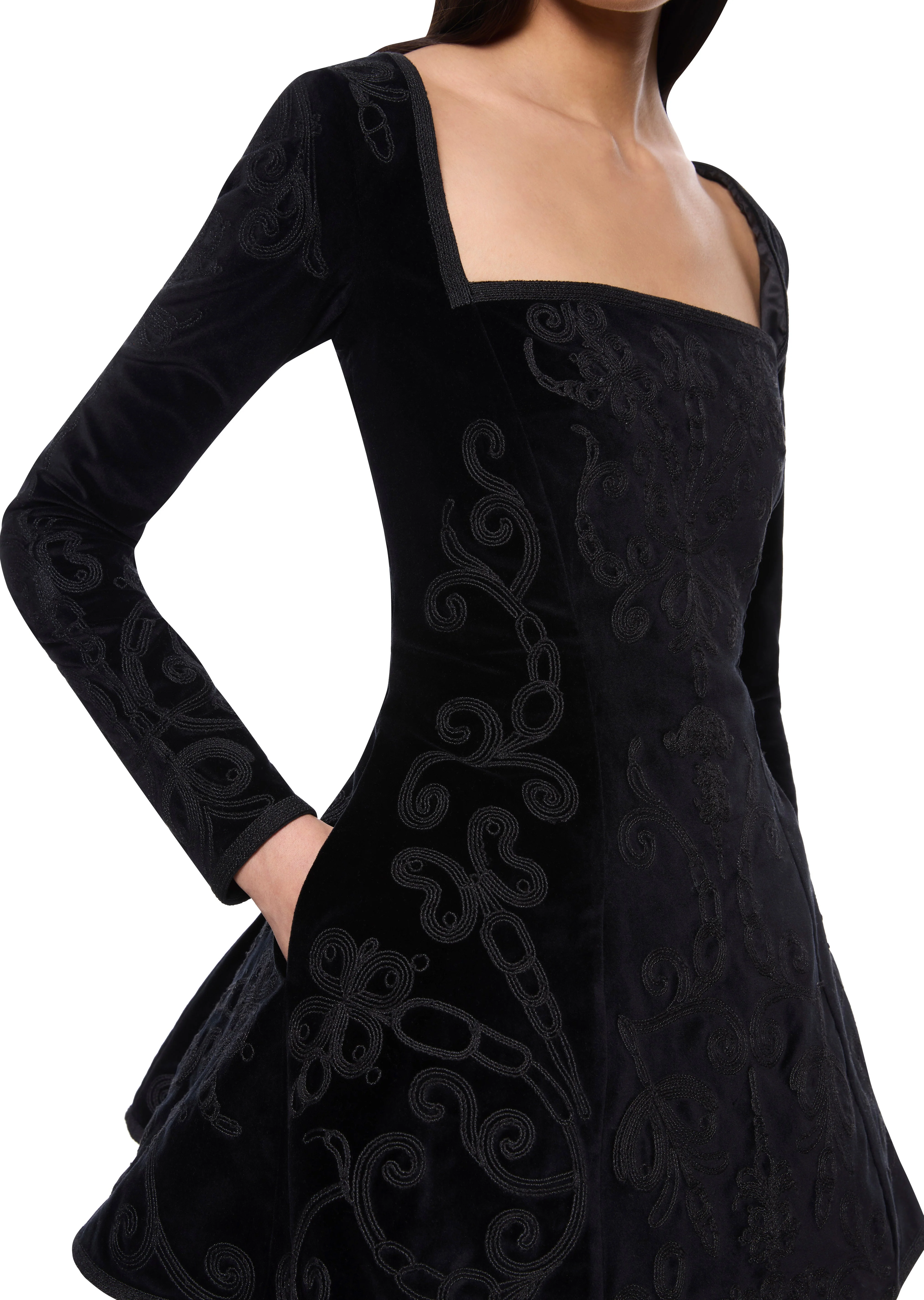 Othello Dress - Onyx - Image 9