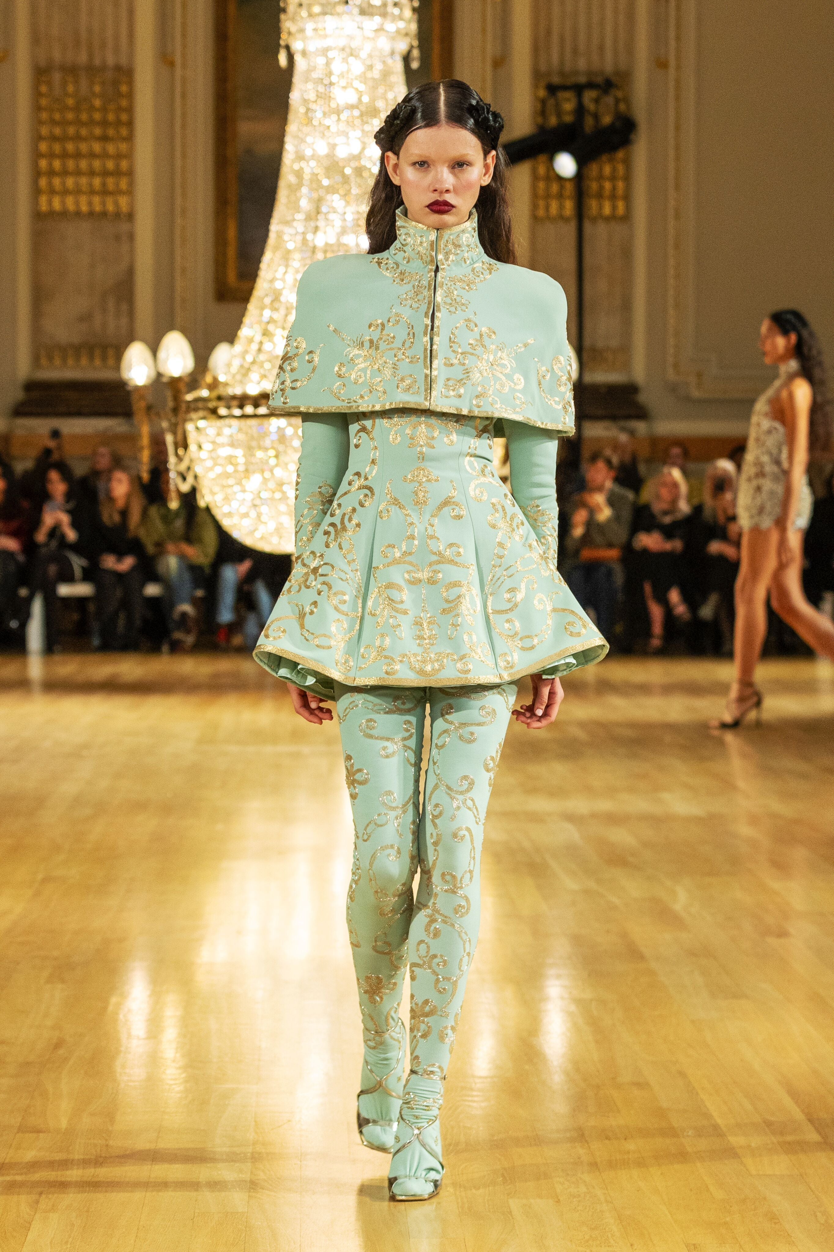 Othello Dress - Powder Blue - Image 2