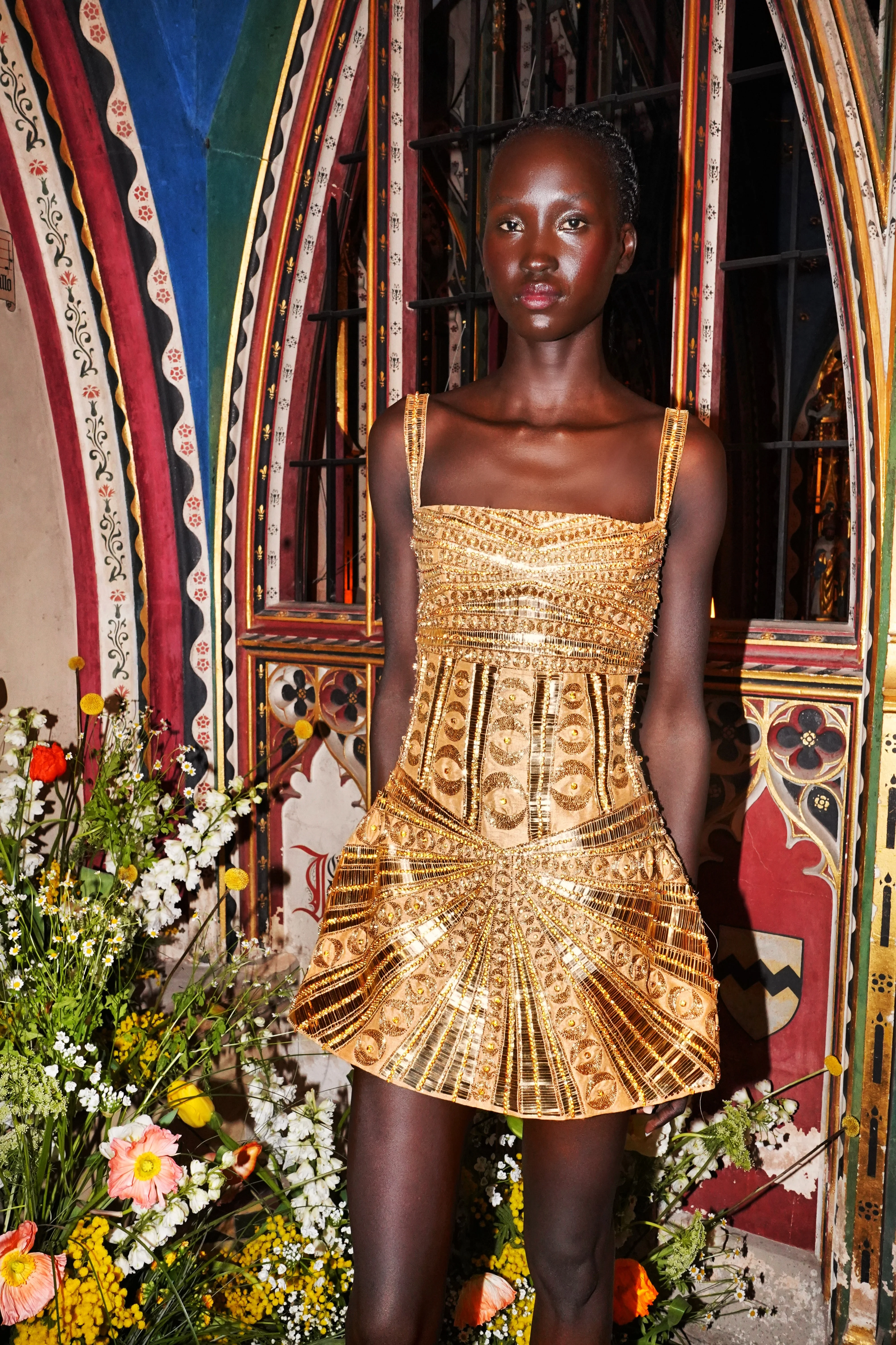 Phoenix Dress - Gold - Image 13