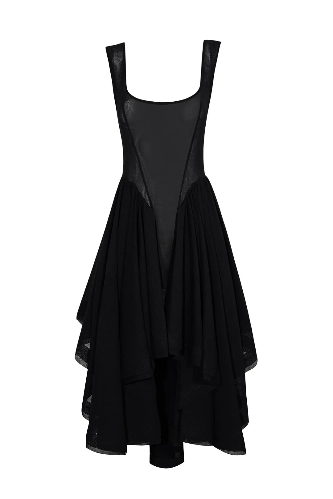 Ruffled Hem Cocktail Dress - Image 5
