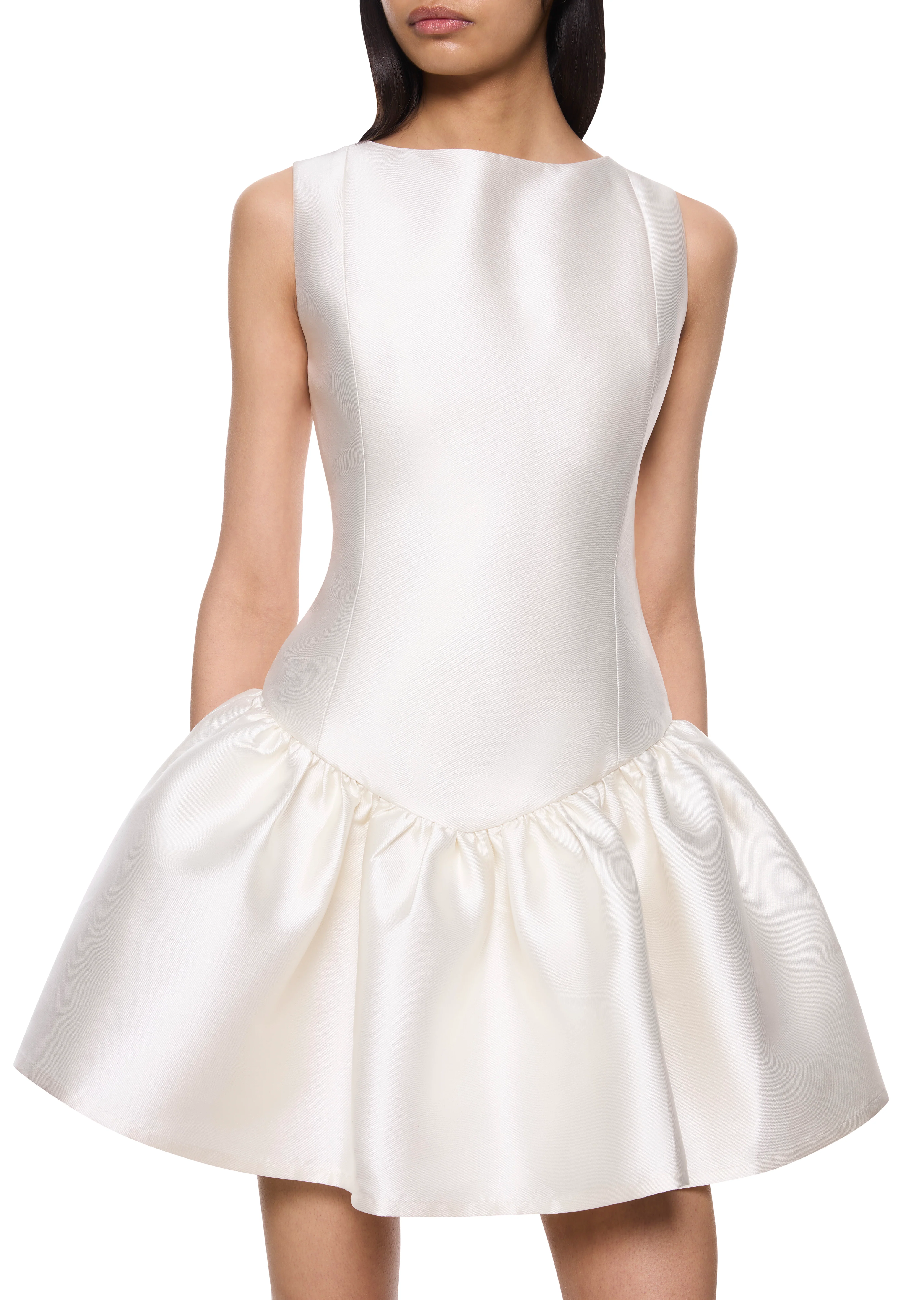 Sentido Mini Dress - Ivory - Image 3
