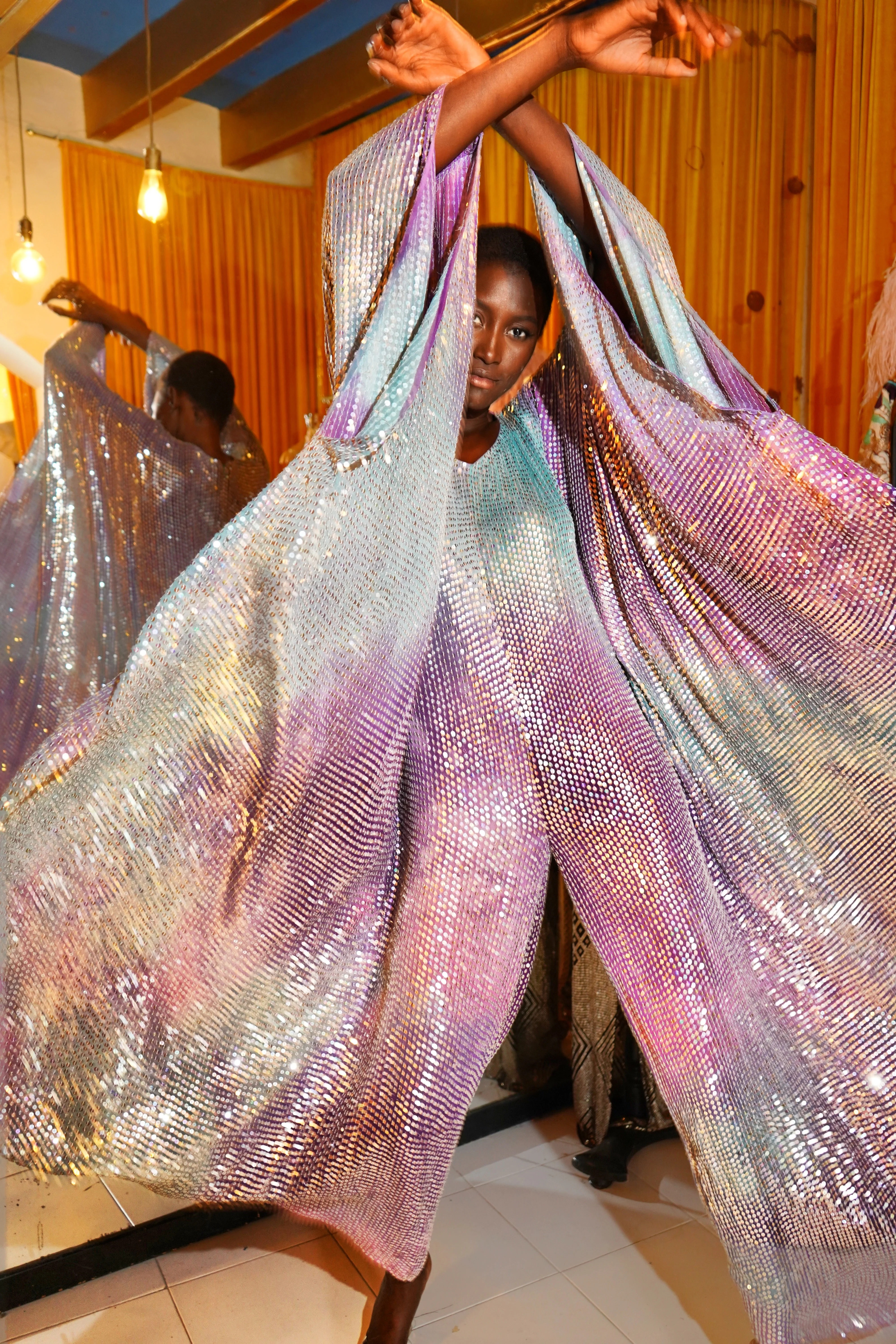 Sequin Aurora Jumpsuit - Image 11