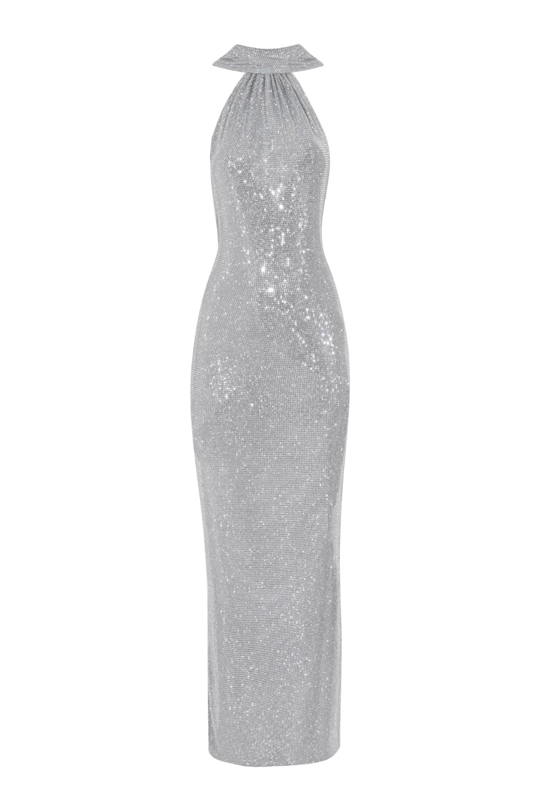 Silver Crystal Hooded Gown - Image 6