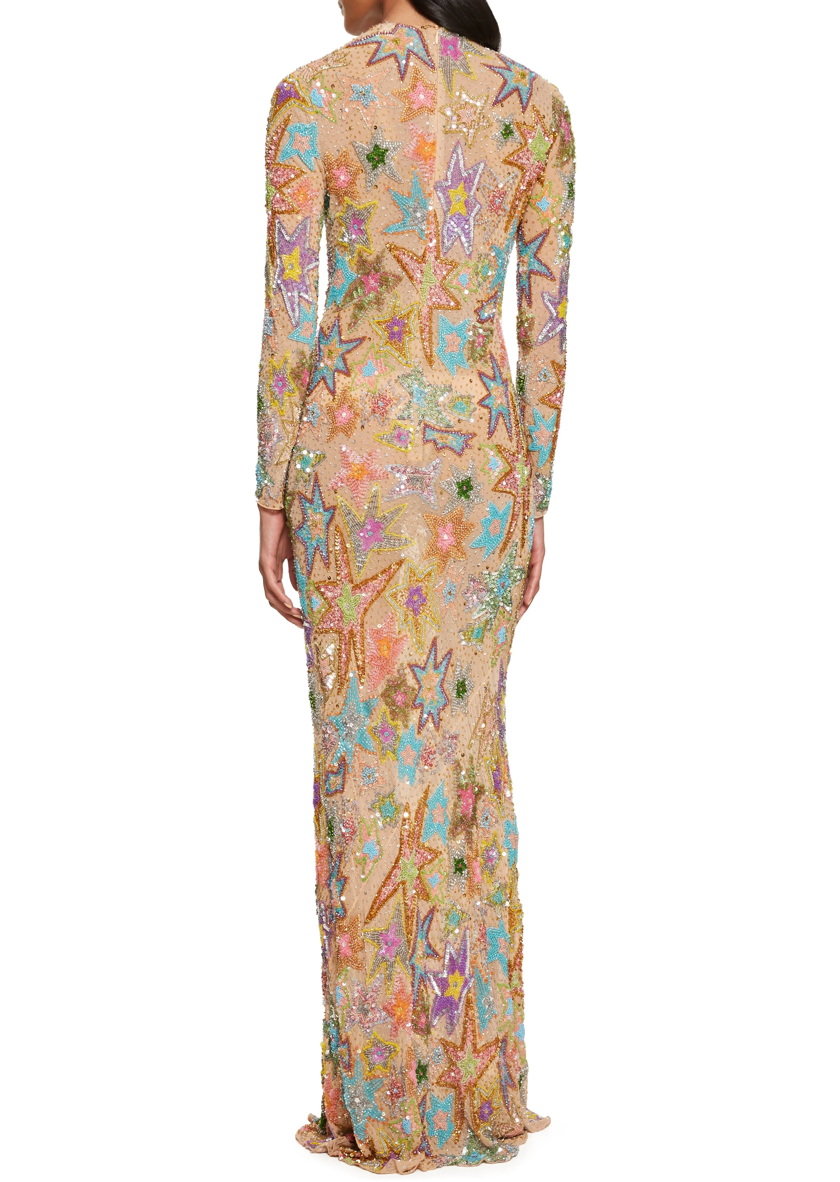 Starina Sequin Embellished Gown - Image 3
